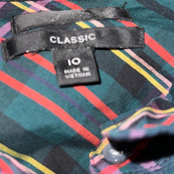 J. Crew Plaid Shirt - Picture 2 of 2